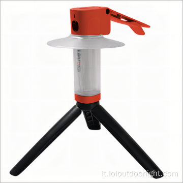 Lampada da campeggio per esterni a tenda portatile a LED